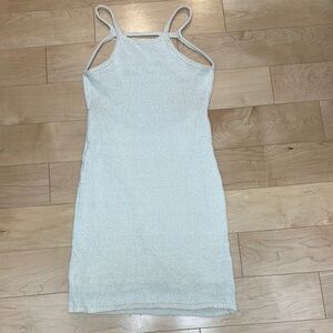 Beach summer Sleeveless Knit open back sexy Dress xs like new gb Dillards brand